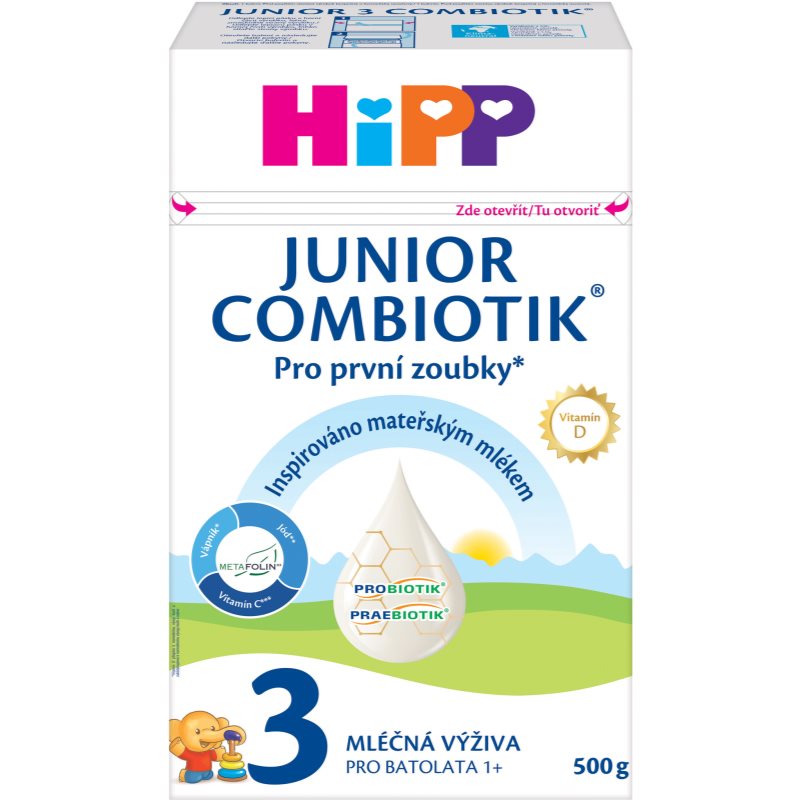 Hipp Junior Combiotik® 3 mliečna výživa pre batoľatá 500 g