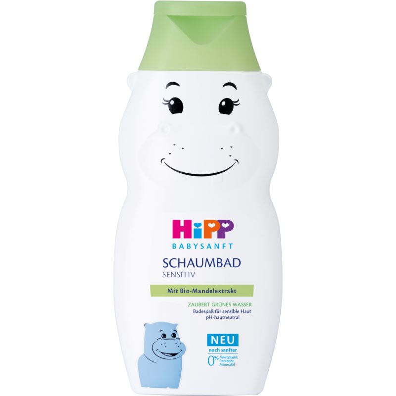 Hipp Babysanft Sensitive Hippo detský kúpeľ 300 ml