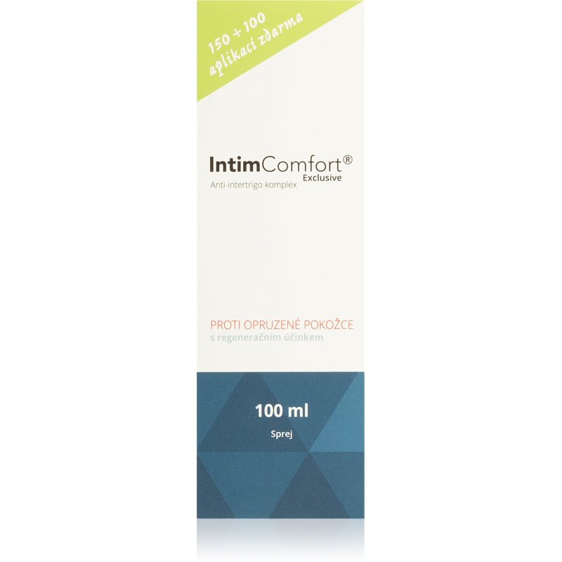 Intim Comfort Anti-intertrigo sprej dermálny sprej na zapareniny 100 ml