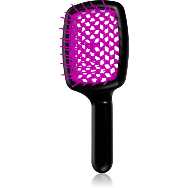 Janeke Curvy M Vented Brush plochá kefa pre tepelnú úpravu vlasov 21 x 8,5 x 4 cm 1 ks