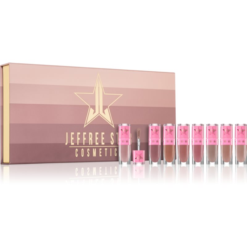 Jeffree Star Cosmetics Velour Liquid Lipstick sada tekutých rúžov Nudes Volume 1 8 ks