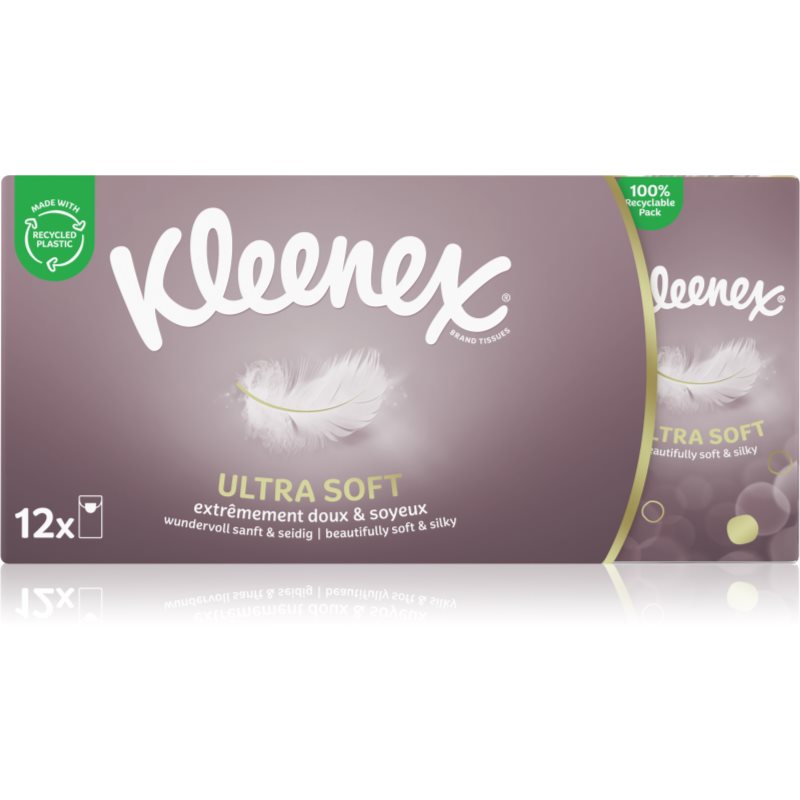 Kleenex Ultra Soft papierové vreckovky 12x9 ks