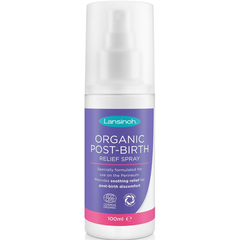 Lansinoh Organic Post-Birth ukľudňujúci sprey pre maminky 100 ml