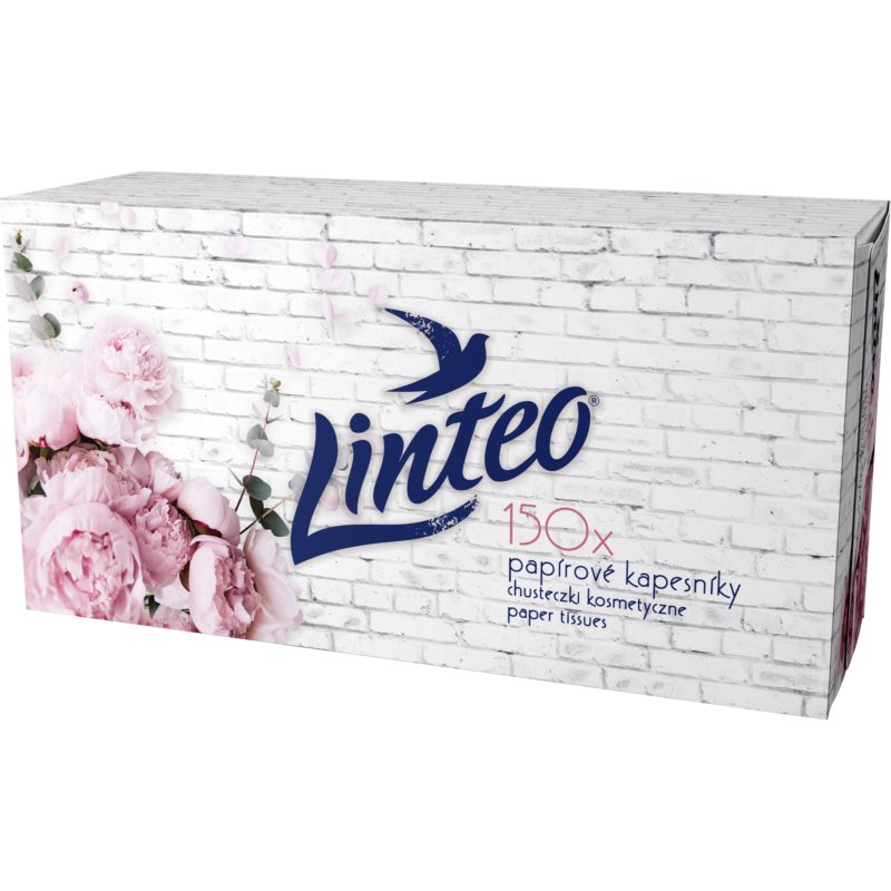 Linteo Paper Tissues Two-ply Paper, 150 pcs per box papierové vreckovky 150 ks