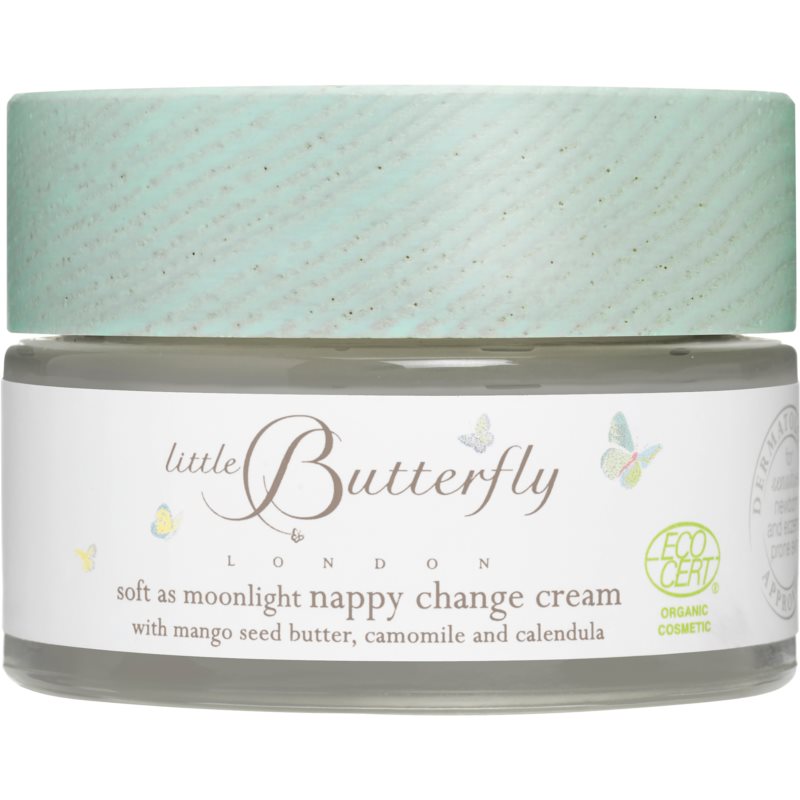 Little Butterfly Soft as Moonlight detský ochranný krém na zapareniny 50 ml