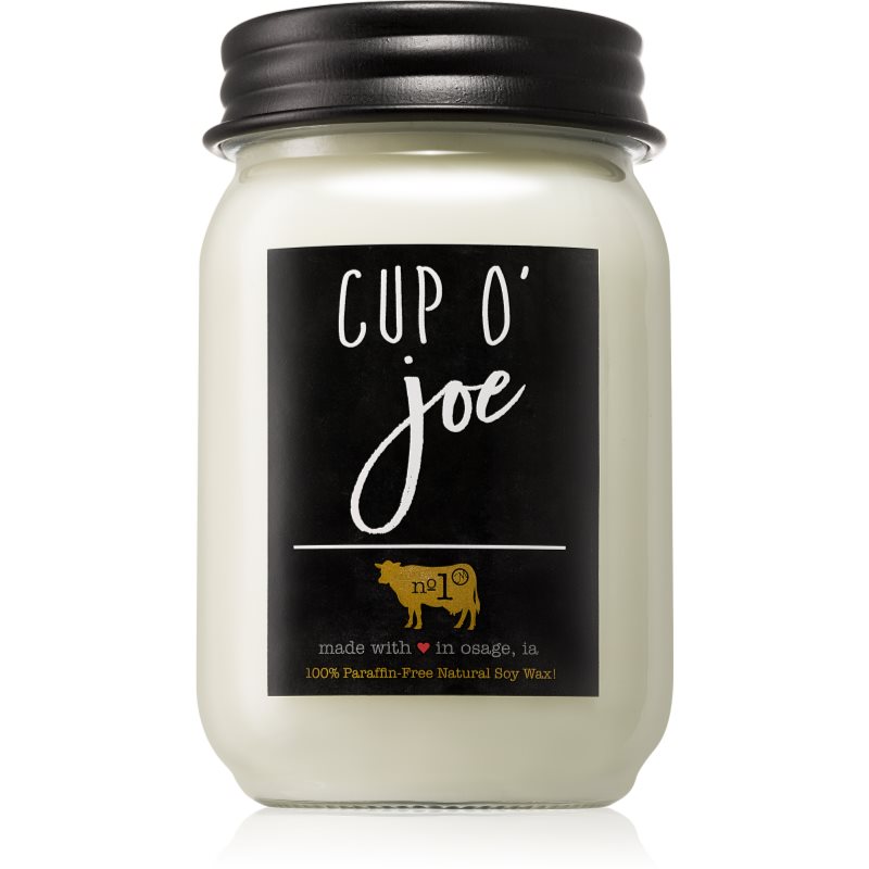Milkhouse Candle Co. Farmhouse Cup O Joe vonná sviečka Mason Jar 368 g