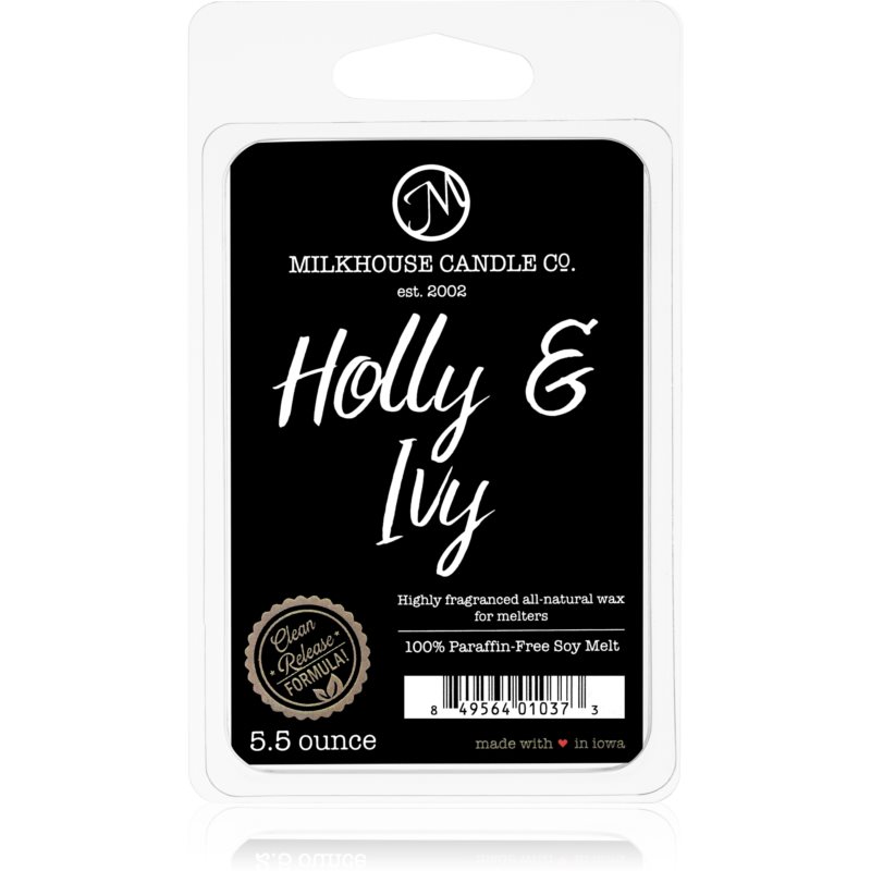 Milkhouse Candle Co. Creamery Holly  Ivy vosk do aromalampy 155 g