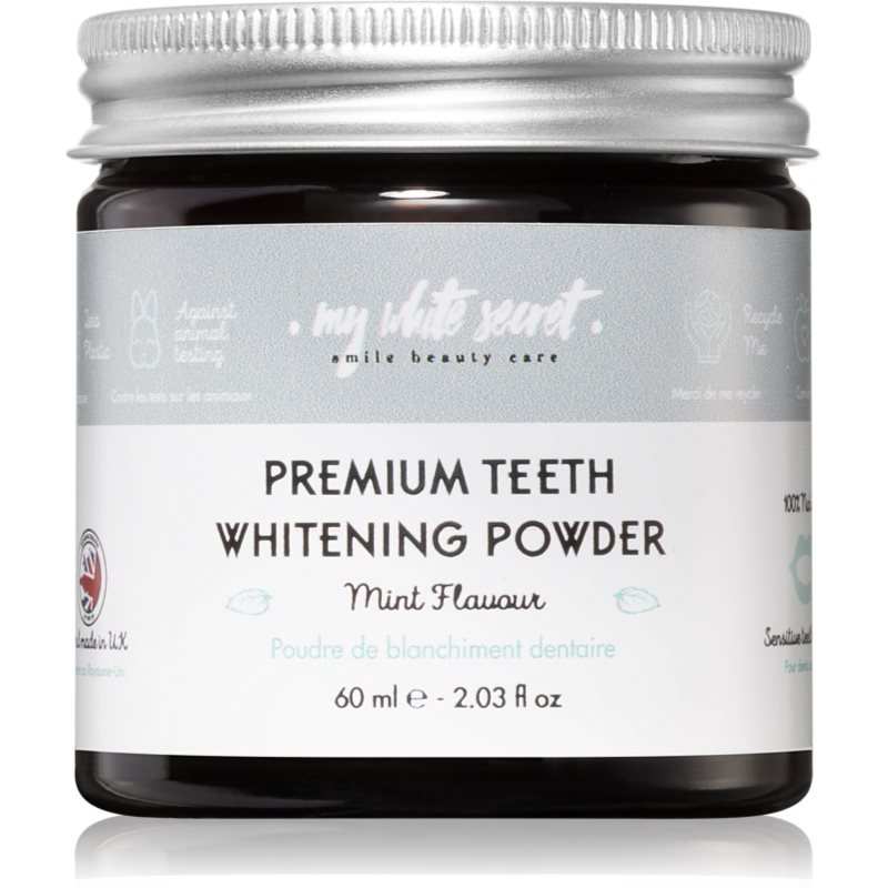 My White Secret Whitening Powder bieliaci zubný púder pre citlivé zuby 60 ml