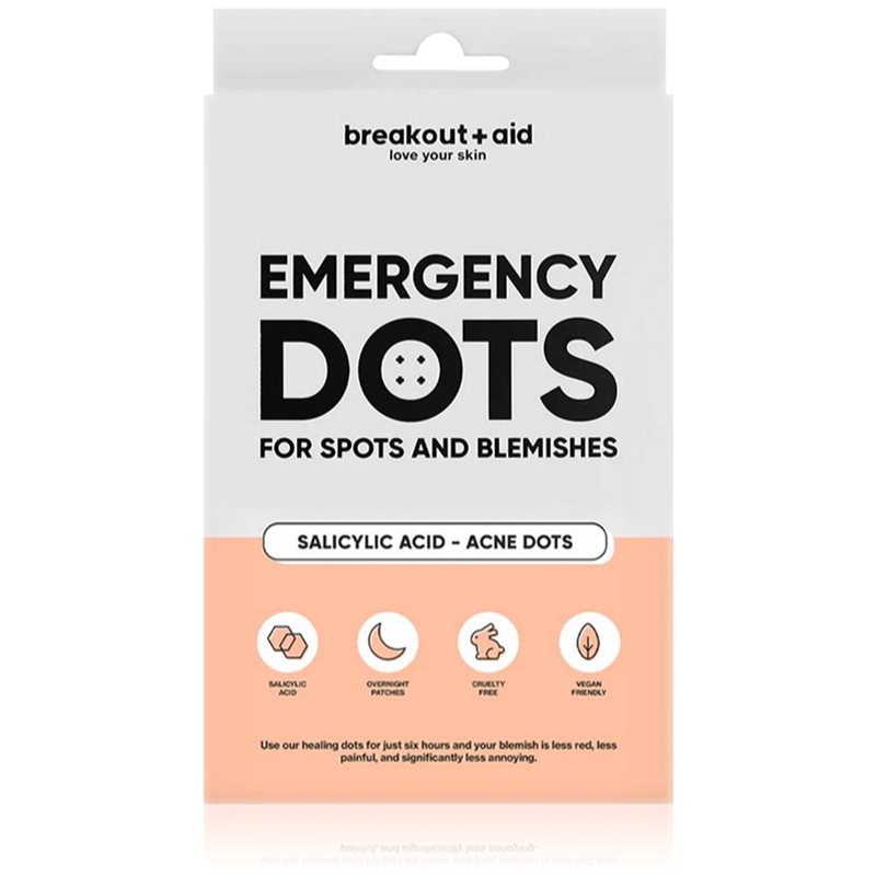My White Secret Breakout  Aid Emergency Dots lokálna starostlivosť proti akné na tvár, dekolt a chrbát