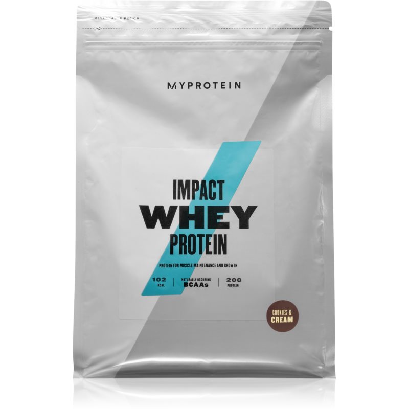 MyProtein Impact Whey Protein srvátkový proteín príchuť Cookies  Cream 1000 g
