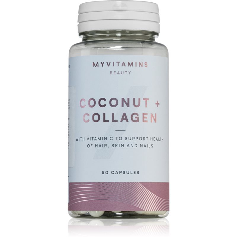 MyVitamins Beauty Coconut  Collagen kapsuly pre rozjasnenie pleti 60 cps