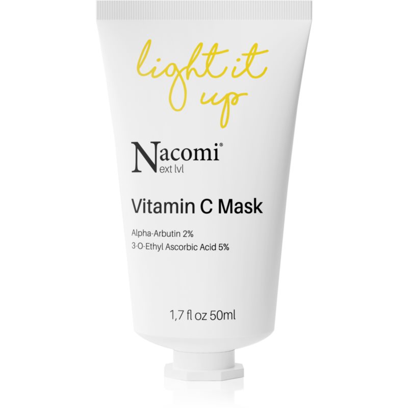 Nacomi Next Level Light It Up rozjasňujúca maska s vitamínom C 50 ml