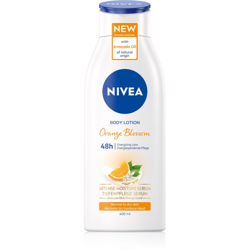 Nivea Orange Blossom vyživujúce hydratačné telové mlieko 400 ml