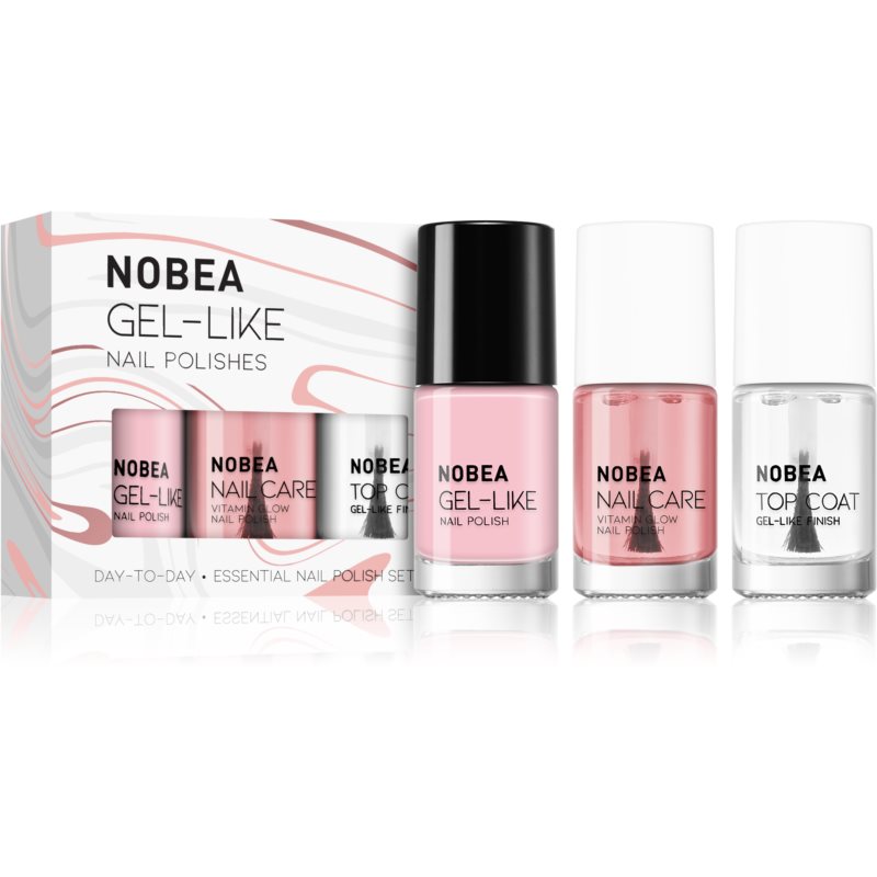 NOBEA Day-to-Day Essential Nail Polish Set sada lakov na nechty Essential nail polish set