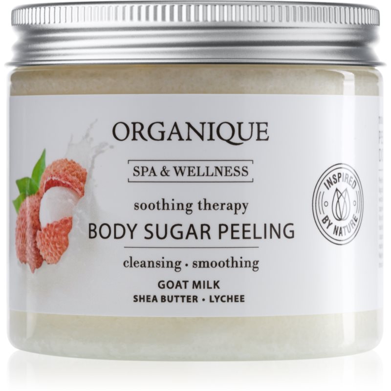 Organique Soothing Therapy cukrový peeling pre upokojenie pokožky 200 ml