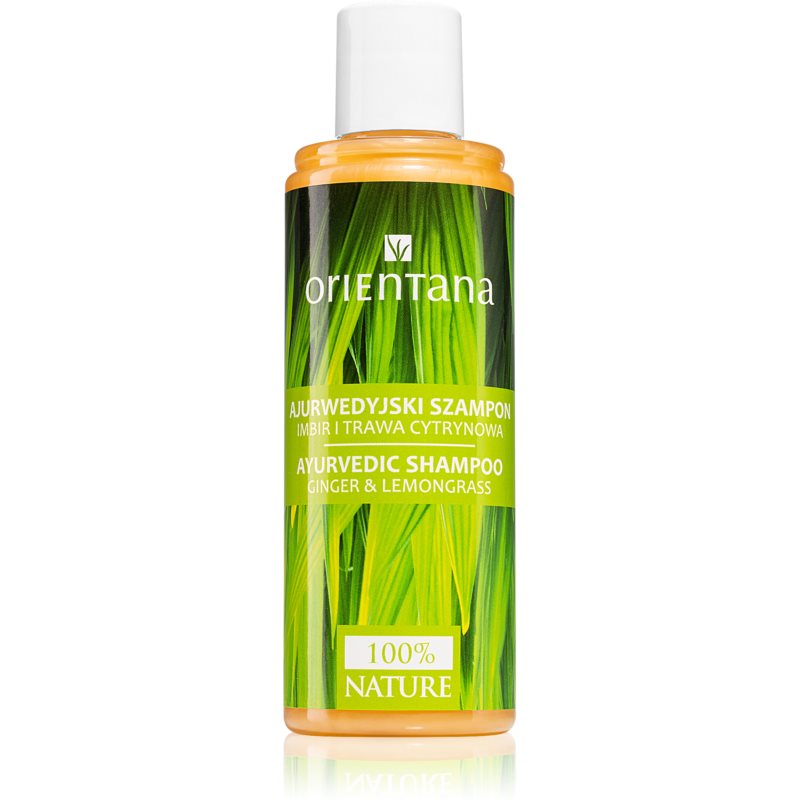 Orientana Ayurvedic Shampoo Ginger  Lemongrass osviežujúci šampón 210 ml