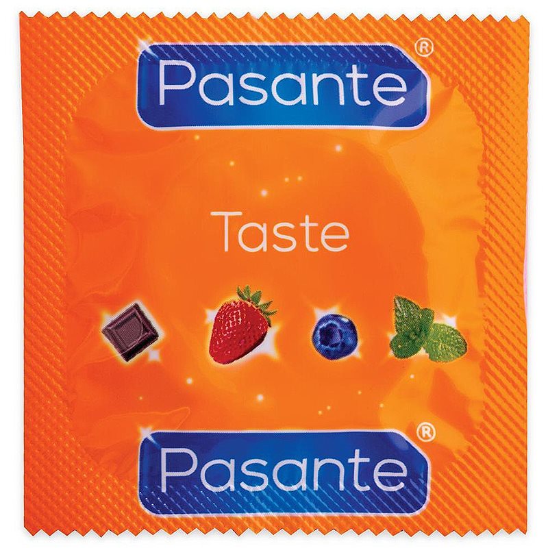 Pasante Taste Chocolate kondómy Chocolate 144 ks