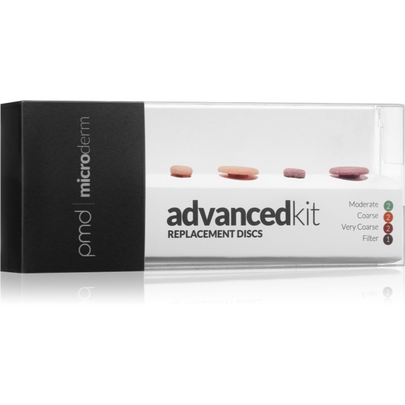 PMD Beauty Replacement Discs Advanced Kit náhradné mikrodermabrazívne disky 7 ks