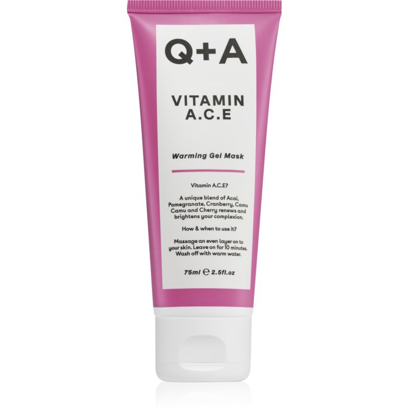 QA Vitamin A. C. E obnovujúca gélová maska s vitamínmi A, C, E 75 ml