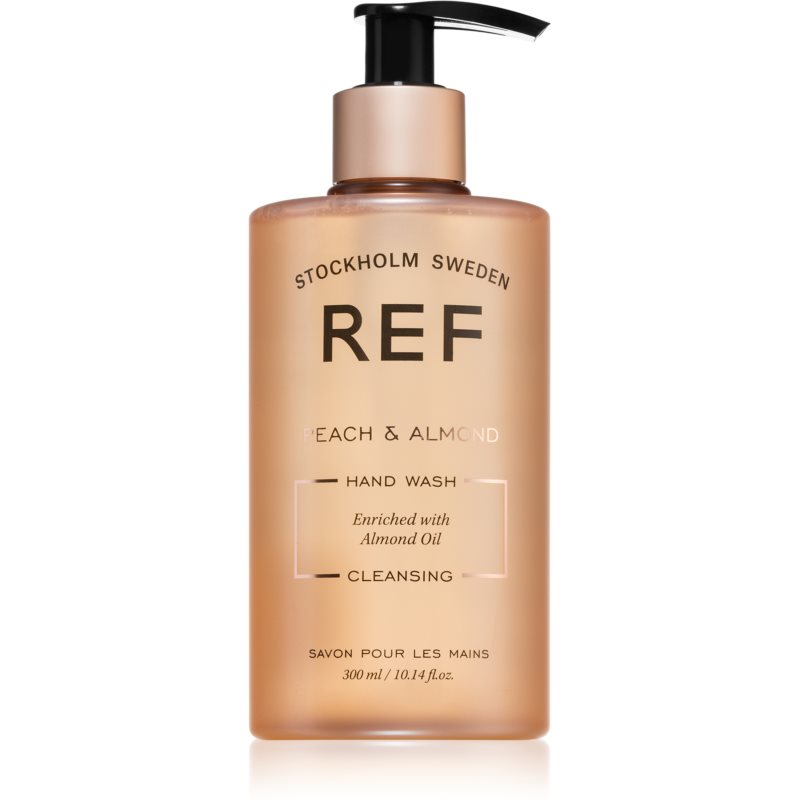 REF Hand Wash luxusné hydratačné mydlo na ruky Peach  Almond 300 ml