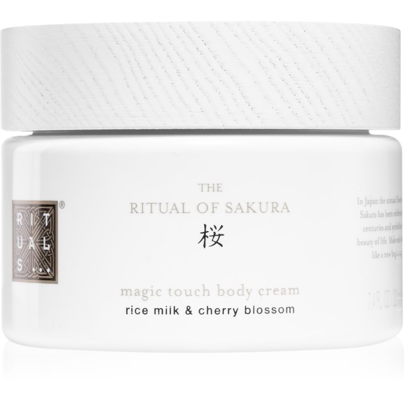 Rituals The Ritual Of Sakura hydratačný telový krém Rice Milk  Cherry Blossom 220 ml