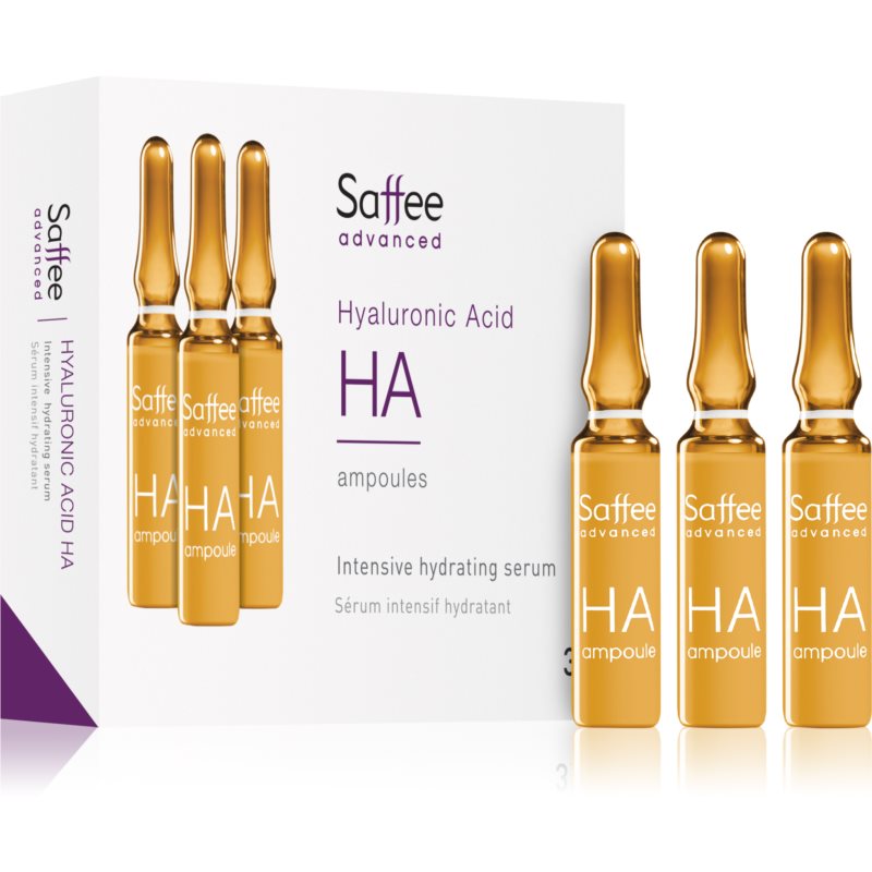 Saffee Advanced Hyaluronic Acid Ampoules ampuly – 3-dňový štartovací balíček s kyselinou hyalurónovou 3x2 ml