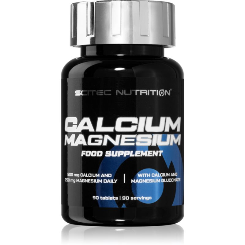 Scitec Nutrition Calcium-Magnesium tablety na podporu normálnej činnosti nervovej sústavy, svalov, zubov a zníženie únavy 90 tbl