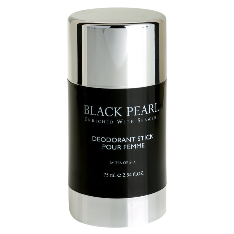 Sea of Spa Black Pearl tuhý dezodorant pre ženy 75 ml
