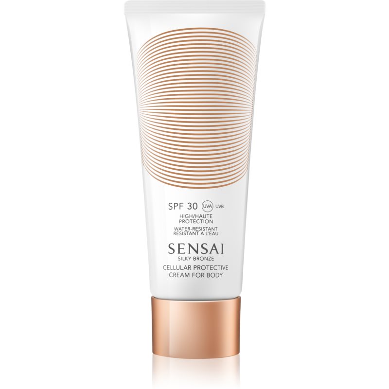 Sensai Silky Bronze Cellular Protective Cream For Body SPF 30 opaľovací krém proti starnutiu pokožky SPF 30 150 ml