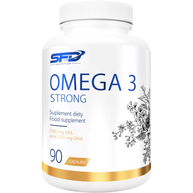 SFD Nutrition Omega 3 Strong podpora normálnej funkcie obehového systému 90 cps