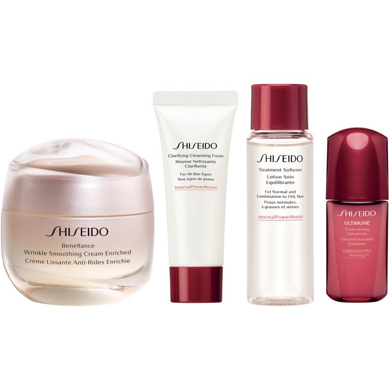 Shiseido Benefiance Enriched Kit darčeková sada (pre dokonalú pleť)