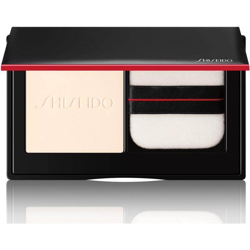 Shiseido Synchro Skin Invisible Silk Pressed Powder zmatňujúci púder odtieň Translucent MatteNaturel Mat 10 g