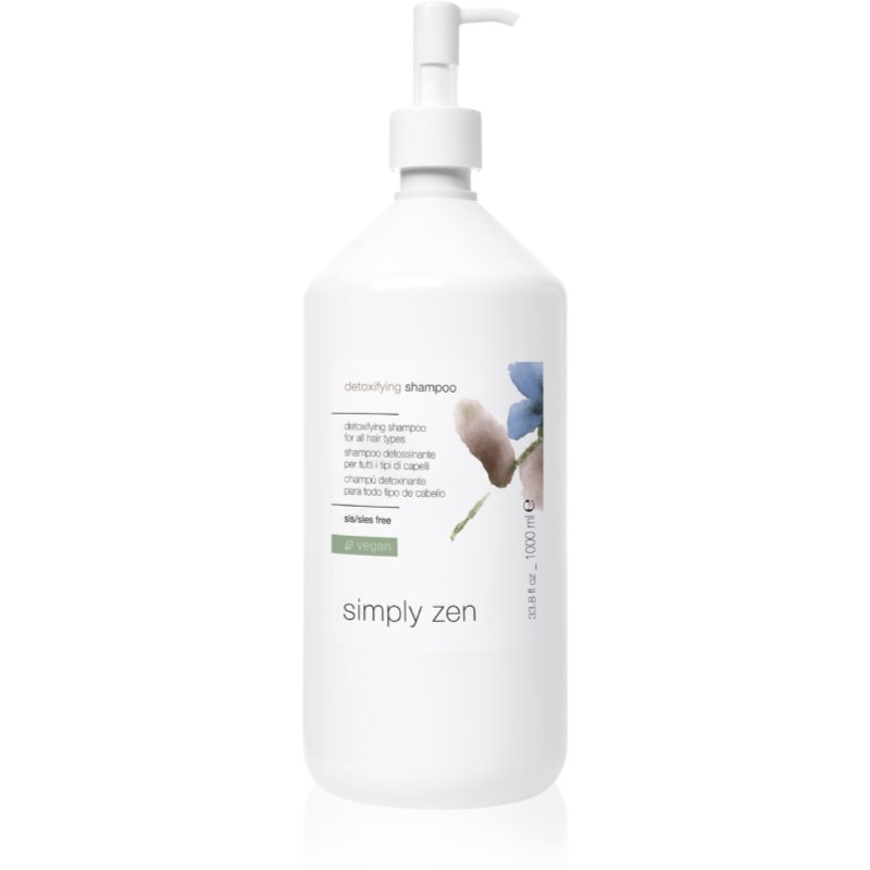 Simply Zen Detoxifying čiastiaci detoxikačný šampón pre všetky typy vlasov 1000 ml