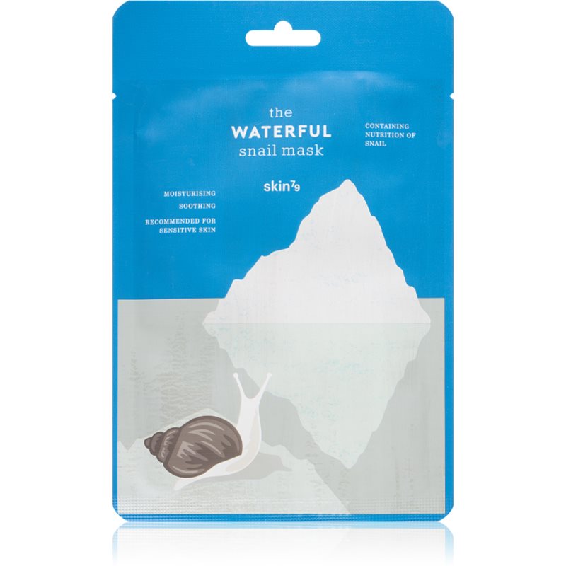 Skin79 Snail The Waterful hydratačná plátienková maska s extraktom zo slimáka 20 ml