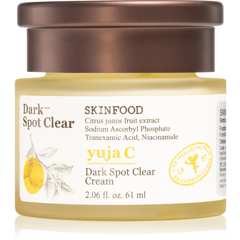 Skinfood Yuja C Dark-Spot Clear zjednocujúci krém proti pigmentovým škvrnám 61 ml