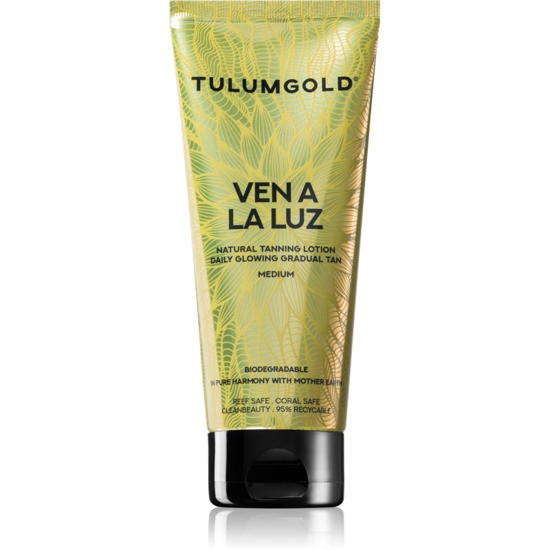 Tannymaxx Tulumgold Ven A La Luz Natural Tanning Lotion Medium opaľovací krém do solária 200 ml