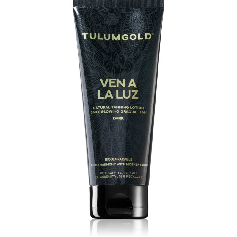 Tannymaxx Tulumgold Ven A La Luz Natural Tanning Lotion Dark opaľovací krém do solária 200 ml
