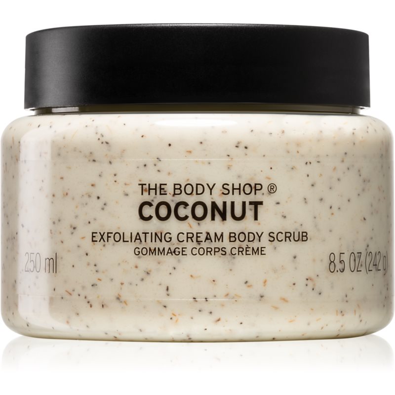 The Body Shop Coconut telový peeling s kokosom 240 ml