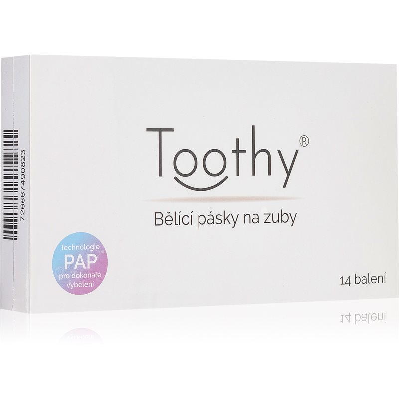 Toothy® Strips bieliace zubné pásky 14 ks