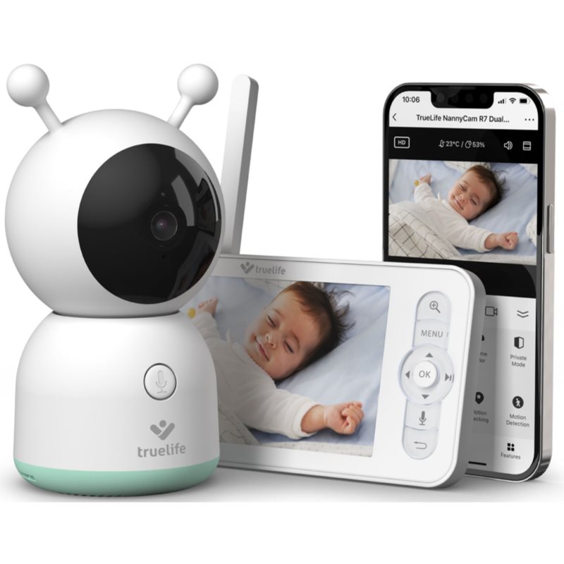 TrueLife NannyCam R7 Dual Smart digitálna video pestúnka 1 ks