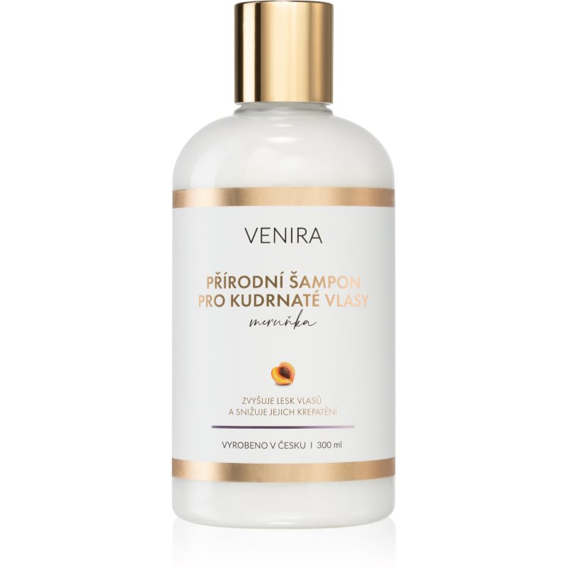 Venira Šampón pre kučeravé vlasy prírodný šampón Apricot 300 ml