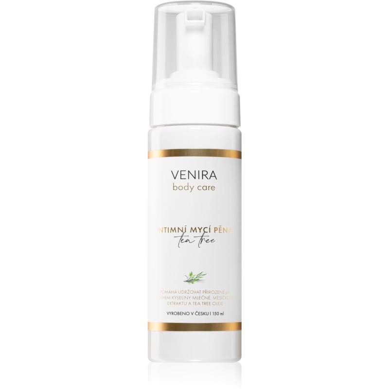 Venira Body care intímna umývacia pena umývacia pena na intímnu hygienu s vôňou Tea Tree 150 ml