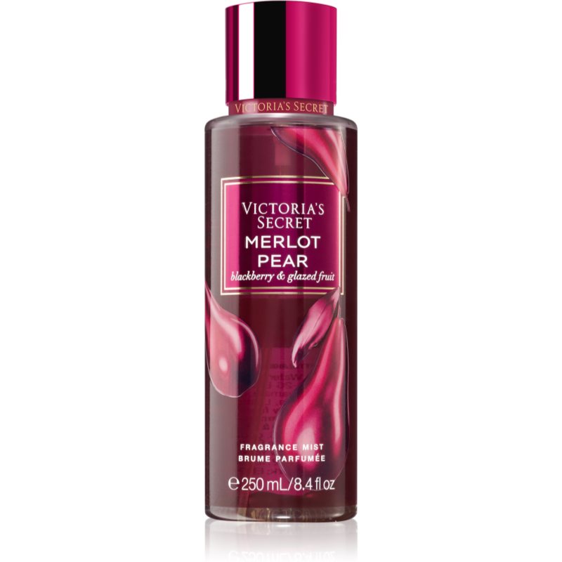 Victorias Secret Merlot Pear telový sprej pre ženy 250 ml