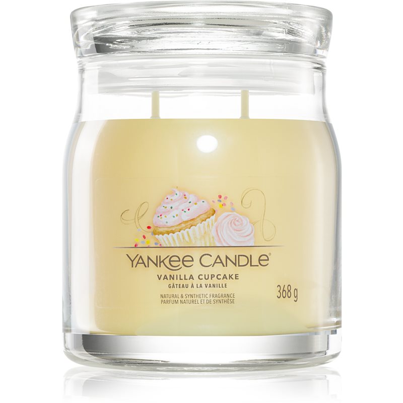 Yankee Candle Vanilla Cupcake vonná sviečka Signature 368 g