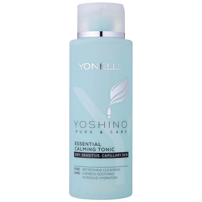 Yonelle Yoshino PureCare esenciálne upokojujúce tonikum pre citlivú pleť so začervenaním 400 ml