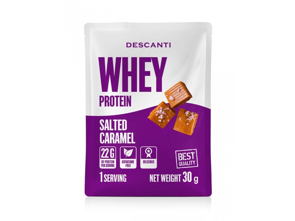 Descanti Whey Protein Salted Caramel 30g