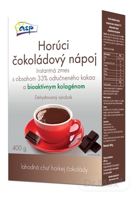 Horúci čokoládový nápoj s kolagénom