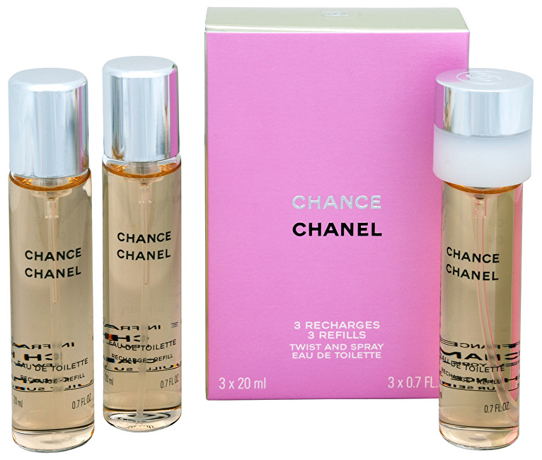 Chanel Chance Edt Napln 3x20ml 60ml