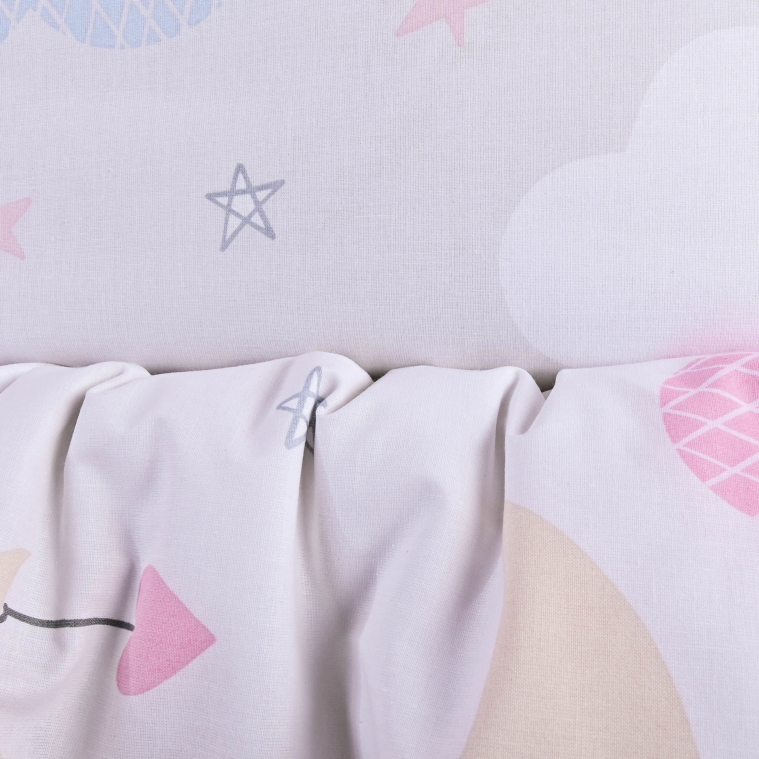 EMI detské posteľné obliečky bavlnené Heaven ružové