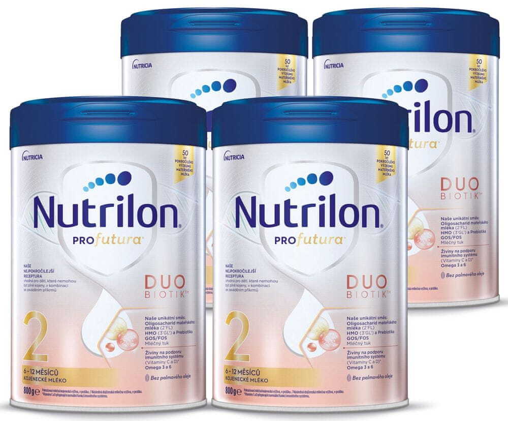 Nutrilon 2 Profutura Duobiotik 800g 4x 800 g dojčenské mlieko